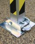 Fold Down Security Post