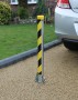 Round Removable Security Post