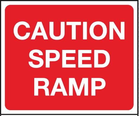 Caution Speed Ramp